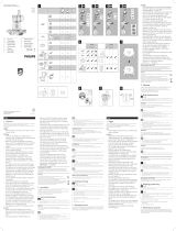 Philips HR7625 Daily Collection Küchenmaschine Manual do usuário