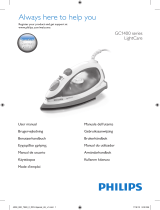 Philips LightCare GC1400 serie Manual do usuário
