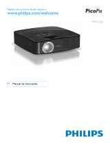 Philips PicoPix 1230 Manual do usuário