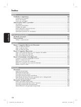 Philips DVDR3510V/31 Manual do usuário