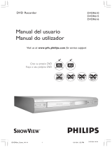 Philips DVDR615/00 Manual do usuário