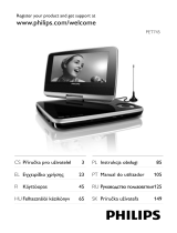 Philips PET745/12 Manual do usuário