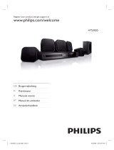 Philips HTS3020/12 Manual do usuário