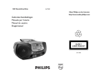 Philips AZ1220/00C Manual do usuário