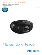 Philips AZ318B/12 Manual do usuário