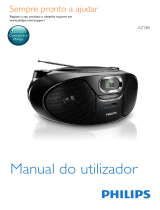 Philips AZ385/12 Manual do usuário