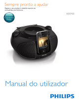 Philips AZD102/12 Manual do usuário