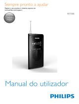 Philips AE1500/00 Manual do usuário