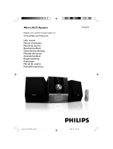 Philips MCM394/12 Manual do usuário