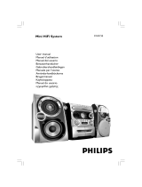 Philips FWM730/22 Manual do usuário