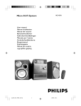 Philips MCM390/22 Manual do usuário