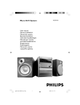 Philips MCM510/22 Manual do usuário