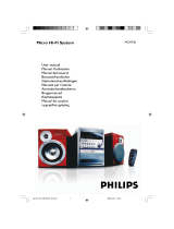 Philips MCM720/12 Manual do usuário