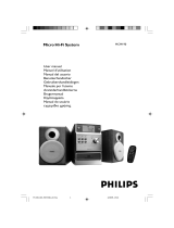 Philips MCM190/22 Manual do usuário