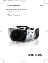 Philips AZ1840/12 Manual do usuário
