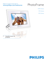 Philips 10.2" LCD 9.4" v.area 3:2 frame ratio PhotoFrame Manual do usuário