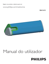 Philips SBA1610BLU/00 Manual do usuário