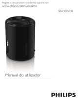 Philips SBA3005/00 Manual do usuário