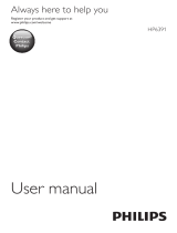 Philips HP6391/10 Manual do usuário