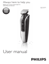 Philips QG3371 Manual do usuário