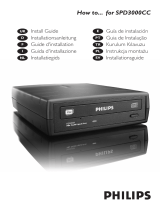 Philips SPD3000CC-05 Manual do usuário