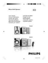 Philips MC260/22 Manual do usuário