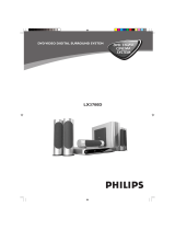 Philips LX3700D/22S Manual do usuário