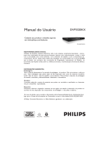 Philips DVP3320KX/78 Manual do usuário