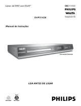 Philips DVP3142K/78 Manual do usuário