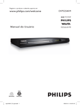 Philips DVP3254KMX/78 Manual do usuário