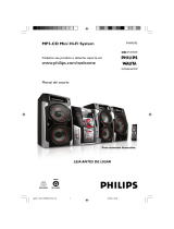 Philips FWM593/BK Manual do usuário