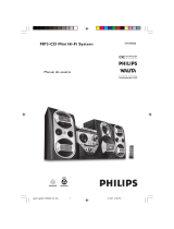 Philips FWM583/BK Manual do usuário
