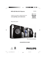 Philips FWM592/BK Manual do usuário