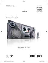 Philips FWM575/BK Manual do usuário