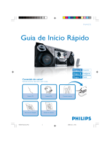 Philips FWM575/BK Guia rápido