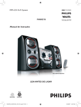 Philips FWM576/BK Manual do usuário