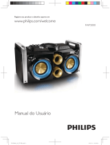 Philips FWP2000X/78 Manual do usuário
