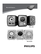 Philips MC-320/19 Manual do usuário