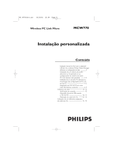 Philips MCW770/21 Manual do usuário