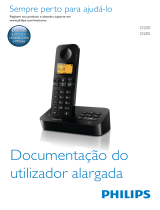 Philips D2051B/BR Manual do usuário