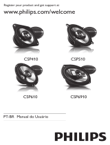 Philips CSP610/55 Manual do usuário
