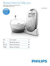 Philips SCD560/10 Manual do usuário