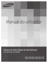 Samsung HMX-E10BP Manual do usuário