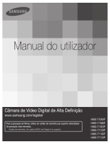 Samsung HMX-T10BP Manual do usuário