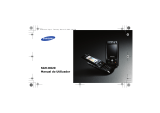 Samsung SGH-D820 Manual do usuário