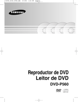 Samsung DVD-P560 Manual do usuário