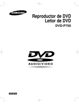 Samsung DVD-P750 Manual do usuário