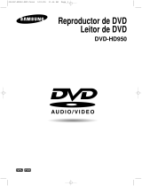 Samsung DVD-HD950 Manual do usuário