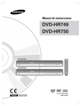 Samsung DVD-HR750 Manual do usuário