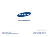 Samsung WEP470 Manual do usuário